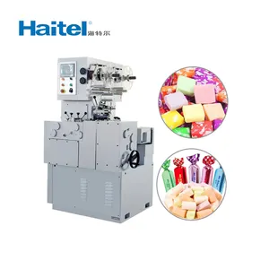 Automatic cutting forming and wrapping machine (2-in-1) candy folding packing machine