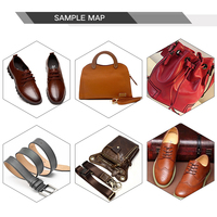 Mejor tipo de botas de cuero sintético botas elegantes zapatos de hombre cabeza cinturón genuino bolsa chaqueta hombres cuero de cama plana CNC cortador plotter