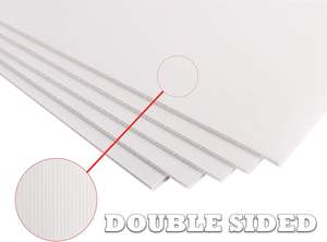 工場直販 プラスチックボード 4x8 ホワイト 大型ポスター＆看板 切断サービス付き - Product Image 2