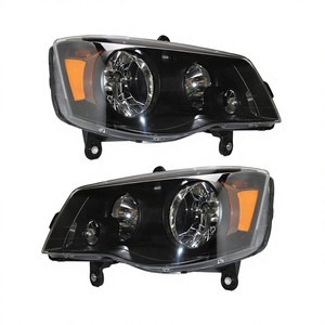 Pour phare <span class=keywords><strong>semi</strong></span>-assemblé d'origine Grand Caravan 2011-2017 Noir 12V - Product Image 1