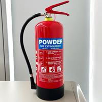 Extincteur à poudre sèche de qualité supérieure CE EN3 ISO 2KG 4KG 6KG 90% 70% avec valve CE pour la suppression des incendies