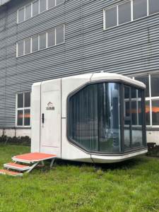 スペースカプセルモバイルハウス茶室屋外風光明媚なスポットステーションアップル倉庫インターネット有名人ラウンジコンテナ - Product Image 2