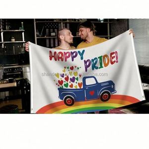 Banderas Publicitarias Nacionales de Poliéster de 3x5 pies con Diseño Personalizado 2024, Ventaja Competitiva, Buen Precio, Banderas Promocionales Personalizadas - Product Image 5