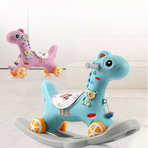 <span class=keywords><strong>Cavallo</strong></span> <span class=keywords><strong>a</strong></span> Dondolo in Plastica Economico e Popolare per <span class=keywords><strong>Regalo</strong></span> / Giocattolo Cavalcabile con Animale per Bambini - Product Image 6