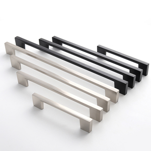 Tủ quần áo tủ Tủ cửa xử lý hợp kim nhôm chải Niken xử lý nhà bếp ngăn kéo kéo tủ xử lý - Product Image 1