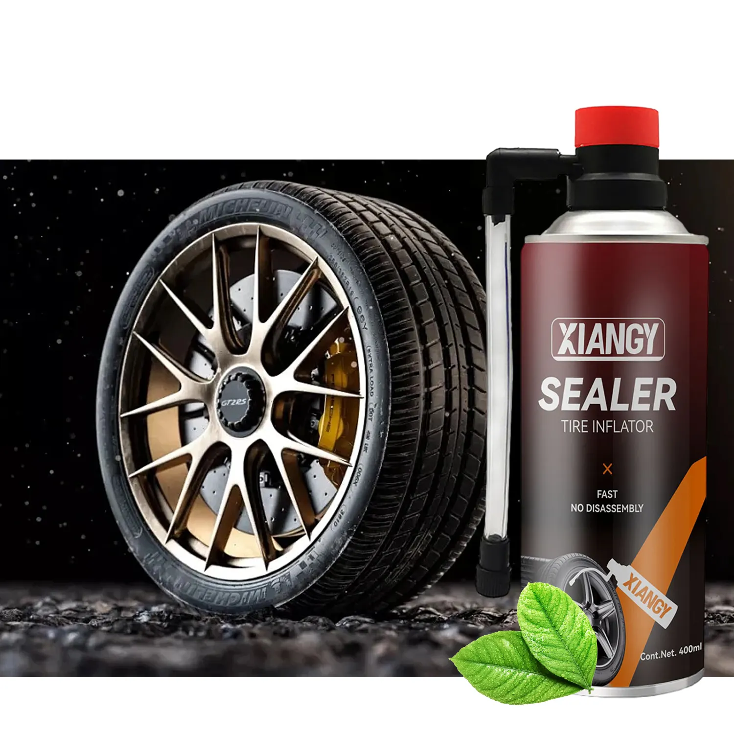 Factory wholesale 450ml tyre repair kit foam Tire Puncture Repair Sealant,Prevent And Repair,All Off-highway Tubeless Tires