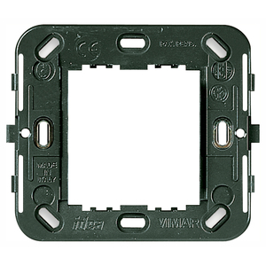 Vimar 2M Reduced Support <b>Frame</b> D60/56x56mm Without Screws Made In Italy - Product Image 1