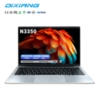 Nuovo Laptop N3350 a Prezzo di Fabbrica con Schermo TN da 14", Intel, Windows 11, Tastiera Inglese, Fotocamera, Laptop Educativo Prodotto in Cina