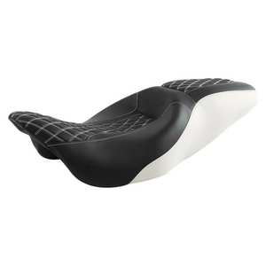 CCRider XF2906S03-05-WH Conducteur Pilote Siège Passager Pour <span class=keywords><strong>Harley</strong></span> Touring Street Glide CVO Personnalisé 09-20 - Product Image 3