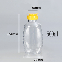 Bouteille Distributrice Souple pour Miel en Gros – Design Pot de Miel Compressible 100ml 150ml 250ml 500ml 1000ml