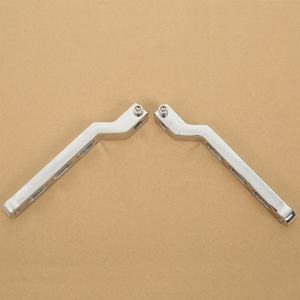 ハーレーソフテイル<span class=keywords><strong>1986</strong></span>-Up用XF2906C17-Eクロームアルミニウムヒールトゥギアシフターシフトレバー - Product Image 5