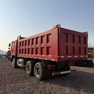 Camion lourd d'occasion en bon état, groupe de camions lourds chinois HOWO371, 8 roues arrière, tracteur lourd à vendre - Product Image 3