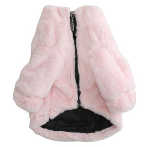 Pet Hiver Chien Vêtements Manteau Veste Coton Manteau D'hiver Pet Outwear Épais Chaud <span class=keywords><strong>Chiot</strong></span> Fourrure Offre Spéciale <span class=keywords><strong>De</strong></span> Luxe 1pcs - Product Image 5