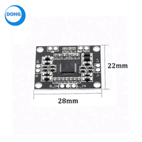 PAM8610 Carte amplificateur de puissance numérique 2*15w Carte amplificateur de puissance stéréo double canal Mini classe D