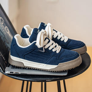 Men's bread <b>shoes</b> 2026 new spring men's casual sports <b>shoes</b> leather upper versatile <b>skate</b> <b>shoes</b> for men - Product Image 1