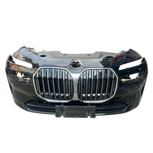 Ensemble de pare-chocs avant de haute qualité pour <span class=keywords><strong>BMW</strong></span> Série 7 <span class=keywords><strong>G70</strong></span>, kit carrosserie de luxe 735i <span class=keywords><strong>740i</strong></span> 756i 2023-2026 avec radiateur, calandre - Product Image 2