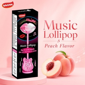 Venta al <span class=keywords><strong>por</strong></span> mayor de fábrica: Caramelos musicales con audio de conducción ósea, sin azúcar, Halal, OEM, a granel, para fiestas infantiles - Product Image 1