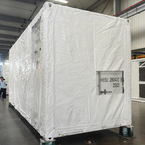 Litong High Quality 610gsm White Tarp 20ft 40ft Shipping Container Cover Container <strong>Tarpaulin</strong> - Product Image 2