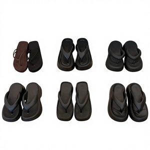<span class=keywords><strong>Alpargatas</strong></span> de cuña a la moda con tiras en la puntera para mujer, sandalias de verano para exteriores, zapatos de playa plateados, <span class=keywords><strong>chanclas</strong></span> únicas - Product Image 1