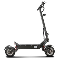 Scooter Eléctrico Plegable de Doble Motor 72V 9000W, Batería de Litio 72V40Ah, Neumático de Vacío de 11 Pulgadas, Freno Hidráulico de Aceite, Scooter Eléctrico para Adultos
