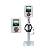 Station de recharge murale AC 7kW 22kW 32A IP65 multi-standards avec équilibrage de charge pour hôtels, stations-service et rechargement de véhicules électriques