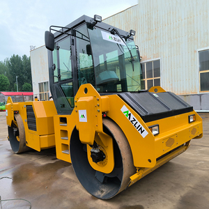 Rouleau vibratoire à double tambour Elorry de 10 tonnes, rouleau à asphalte avec système hydraulique à haute efficacité - Product Image 5