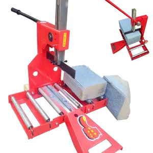 manual aerated brick saw cutting machine paving block cutter machine