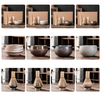 Support de fouet en porcelaine de style japonais traditionnel, support de fouet à matcha en céramique, outil à thé écologique et durable, logo personnalisé