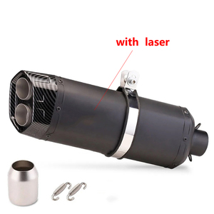 Pot d'échappement universel pour moto 51 mm avec silencieux Db Killer pour Er6n Z900 Z800 <span class=keywords><strong>F800gs</strong></span> S1000rr R6 Z400 R3 R25 MT07 - Product Image 5
