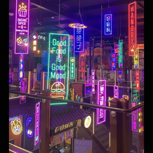 ป้ายไฟนีออน LED อะคริลิคตกแต่งผนังสำหรับร้านค้าและอาคารโรงพยาบาลพร้อมแหล่งจ่ายไฟ ac/dc - Product Image 1