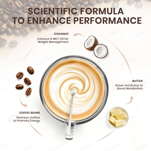 Lifworth Ketogene High Performance Instant Koffie Mix, Ondersteunt Energie En Metabolisme - Product Image 4