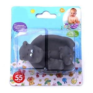 Venta al por mayor de la fábrica hipopótamo/cocodrilo/sello de pato/los niños de goma suave juguetes de baño pato de juguete - Product Image 3