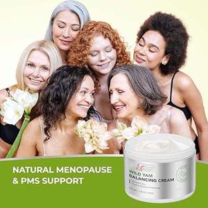 Lance Etiqueta Privada orgánica Wild Yam Root Cream mujeres Wild Yam Cream Hormona equilibrio femenino soporte para la menopausia - Product Image 6