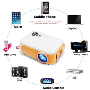 Projecteur moderne électrique portable pour l'extérieur, ultra HD, commande tactile, durable, pour la famille, la chambre à coucher, les petits dortoirs, les étudiants - Product Image 4