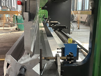 Machine de pliage de barres de torsion en aluminium et acier inoxydable CNC hydraulique entièrement automatique WE67K 200T6000MM AOXUANZG avec pompe