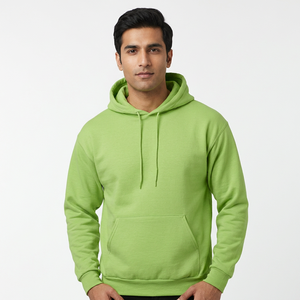 Precios al por mayor, sudaderas personalizadas para hombre en blanco para la venta, diseña tu propio logotipo, últimas novedades en sudaderas para hombre en colores sólidos - Product Image 1