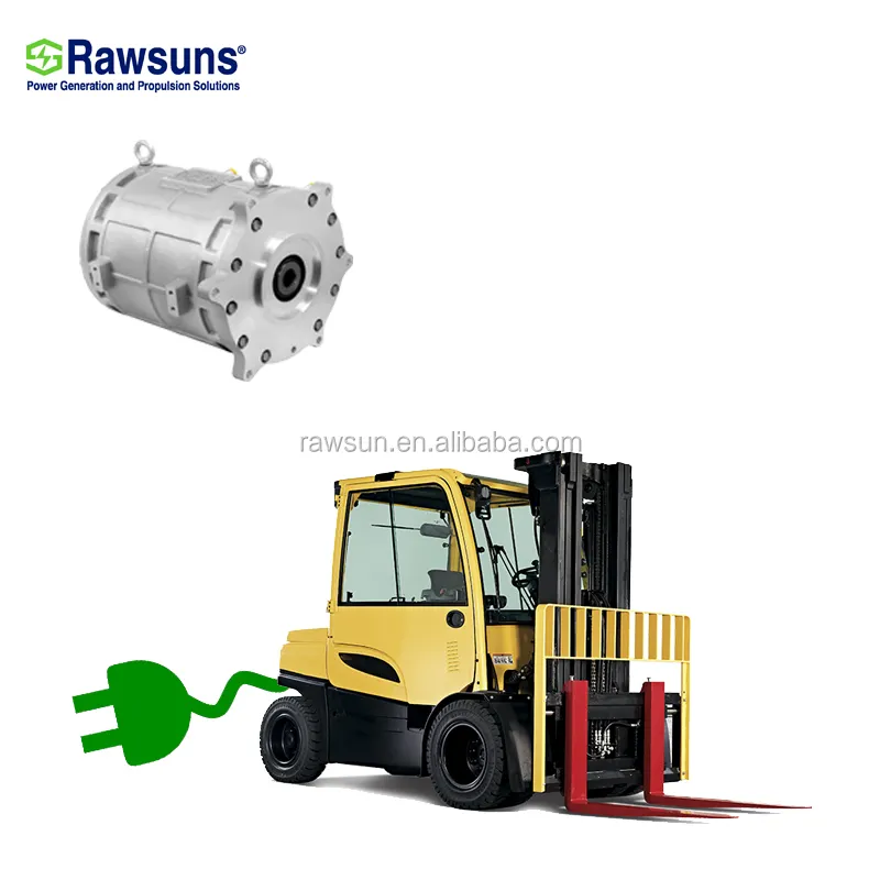 Thông Minh Điện Xe Nâng Xe Nâng Chuyển Đổi Kit 90Kw 350Nm 380V Cho Điện Xe Nâng Xe Nâng Điện Xe Tải Điện Container Xử Lý