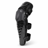Protège-tibias et genoux de moto certifiés CE, coque rigide en PE, charnière articulée, protection pour motocross et course tout-terrain