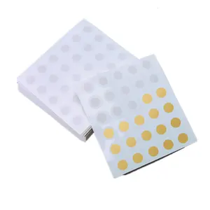 Full Stock Wholesale PVC Waterproof UV Test Sticker With SPF Sensing Technology UV Sticker Detection Sunscreen