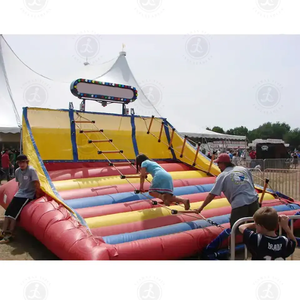 Nuevo juego <span class=keywords><strong>de</strong></span> escalada inflable <span class=keywords><strong>de</strong></span> escalera Jacobs al aire libre comercial para adultos PVC Park Carnival Playhouse para uso doméstico en jardín <span class=keywords><strong>de</strong></span> infantes - Product Image 5