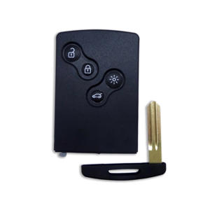Haute qualité bon <span class=keywords><strong>prix</strong></span> 4 boutons clé de voiture à distance sans clé carte à puce ID46 PCF7952 puce 433Mhz pour <span class=keywords><strong>Renault</strong></span> <span class=keywords><strong>Koleos</strong></span> avec lame NSN14 - Product Image 2