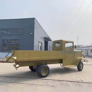 Auto Clásico Eléctrico Antiguo <span class=keywords><strong>de</strong></span> Lujo, Camioneta Retro Verde <span class=keywords><strong>de</strong></span> 2 Plazas <span class=keywords><strong>para</strong></span> Uso en Clubes y Granjas - Product Image 2