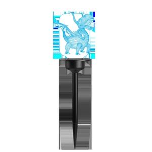 Lampada <span class=keywords><strong>da</strong></span> <span class=keywords><strong>Giardino</strong></span> Solare IP65 in Acrilico, Luce Notturna <span class=keywords><strong>da</strong></span> Esterno a Montaggio a <span class=keywords><strong>Terra</strong></span>, Decorazione <span class=keywords><strong>per</strong></span> Piccoli Giardini, Lampada <span class=keywords><strong>da</strong></span> <span class=keywords><strong>Giardino</strong></span> Impermeabile - Product Image 5