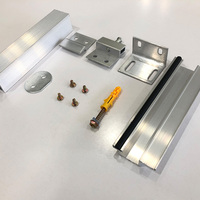 Profilés en aluminium de haute qualité en gros accessoires de revêtement mural matériel pour revêtement mural