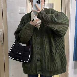 <span class=keywords><strong>Camel</strong></span> Chunky Knit Verschlusstyp |   Langärmliger, gedrehter Häkelpullover - Product Image 2