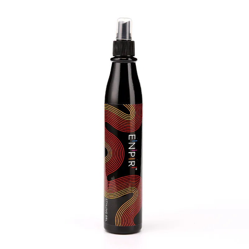 Private label haar rand controle haar styling product met pomp haar styling spray