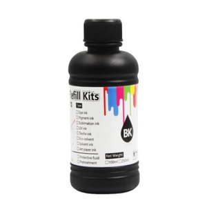 ซุปเปอร์คัลเลอร์ 250 มล./ขวด หมึกพิมพ์เสื้อผ้าสีขาวและสีอื่นๆ ชนิด LED UV สำหรับเครื่องพิมพ์ EPSON 1390 TX800 L800 - Product Image 3
