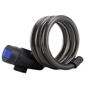 Candado <span class=keywords><strong>Antirrobo</strong></span> para Motocicleta, Candado de Cable de Acero, Candado de Bobina para <span class=keywords><strong>Bicicleta</strong></span> de Montaña, Venta al por Mayor - Product Image 1