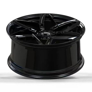 Rueda de coche de pasajeros caliente 18 19 20 21 22 pulgadas llanta de coche de aluminio forjado negro para <span class=keywords><strong>Mercedes</strong></span> W221 W201 W126 <span class=keywords><strong>Cla</strong></span> W124 Amg - Product Image 5
