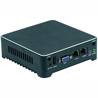 Mini PC Mini ordenador NUC I3 I5 I7 industrial sin ventilador 12V mini pc